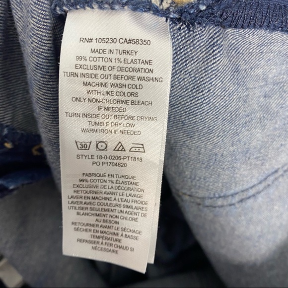 Current Elliot x HATCH Townie Stiletto Ankle Maternity Jeans Size 32 - Picture 7 of 10